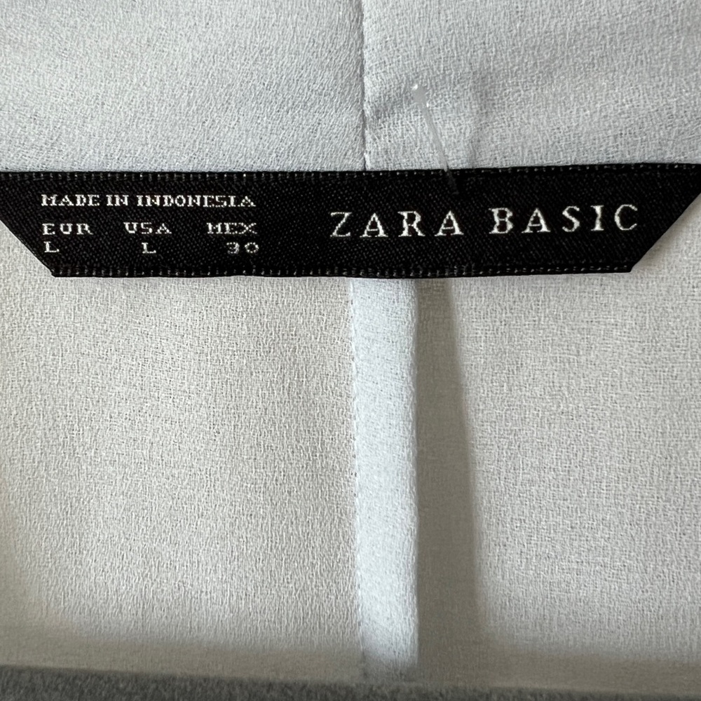 Zara basics blouse